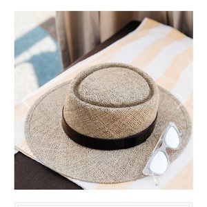 Yellow 108 John Seagrass Straw Hat